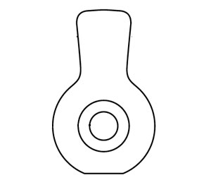 Schlage K510-730 Interchangeable Core (IC) Standard Cam SFIC, FSIC Mortise Cylinders 