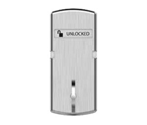 Schlage L283-417-643e Sectional Thumbturn Indicator Kit with LOCKED/UNLOCKED Message - Aged Bronze