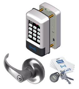 SDC E75P EntryCheck® E75 Standalone Electronic Lockset Keypad with Prox Reader