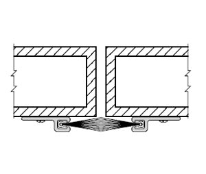 Sealeze D480CLA09BL3.5 Clear Anodized Door Bottom Sweep Seal Kit - 3.5 ft. - Slotted with TEK screws