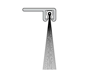 Sealeze B290CLA10BL 84" Clear Anodized Dock Leveler Seal with 1.00" Nylon Therm-L-Brush - Slotted with TEK screws