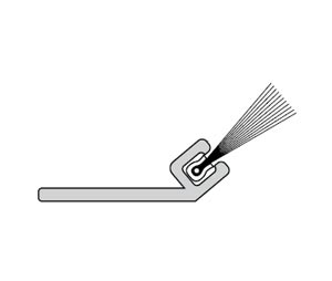 Sealeze J140CLA04BL18 Clear Anodized Jamb Seal Set - 18 ft. - Slotted with TEK screws