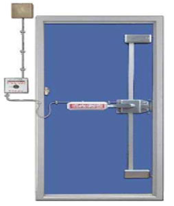 Securitech TEL-210 Trident™ (TEL) Self-Relocking Multi-Point Lock - With Battery Alarm