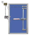 Securitech TEL-DEK Trident Self-Locking + Delayed Egress Kit without Trident Lock