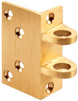 Segal SE15295 Angle Strike, Brushed Brass