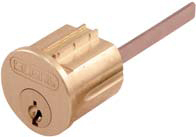 Segal SE70002 Replacement Cylinders, KD Keying, Solid Brass Construction, Brushed Brass, Clamshell Packaging