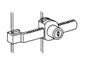 Selby FR1000S Bright Chrome Value Priced Magnetic Push/Touch Latches - 1 Each