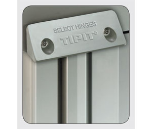 Select Hinges TIPIT L CL Tipit™ Ligature-Resistant Hospital Tip - for Clear Anodized Hinges