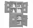 Strike First CRA-P44W Poly Acid and Corrosive Cabinet 44 Gallon 