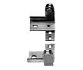 Stanley SH327-26D Dull Chrome Overlay Pivot Hinges/Thick Door - 1 Pair