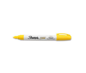 Sharpie PTMPY Oil-Based Paint Marker - Medium Point, Yellow