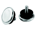 Shepherd SD9449 Metal Round Economy Leveling Non-Swivel Cushion Glides - 1 CG
