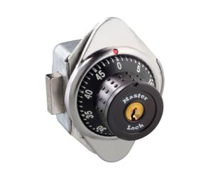 Master Lock 1670MD Built-in Combination Lock for Lift Handle Single Point & Box Lockers - Hinged on Right Keyed Different