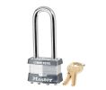 Master Lock 81KALJ Laminated Steel Pin Tumbler Padlock 1 3/4" Wide 2 1/2" Tall Shackle Keyed Alike 5-Pin Cylinder