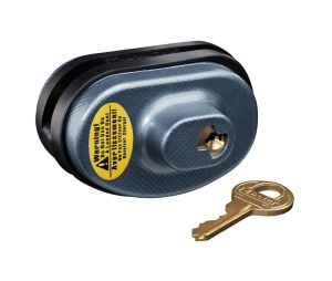 Master Lock 90KADSPT Keyed Steel and Zinc Body Gun Trigger Lock Rubber Pads Protect Gun's Finish 4-Pin Cylinder Keyed Alike