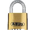 Abus 180IB-50-C 2-3/64" All Weather Combination Padlock, 5/16" Diameter x 1" Clearance Shackle