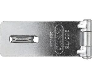 Abus 200-75C Single Hinged Steel Hasp, 2-61/64" Width, Security Level 2