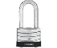 Abus 41-50HB-KA-0030 2-3/32" Professional Laminated Padlock, 23/64" Diameter x 1-31/32" Clearance Shackle, KA EE0022