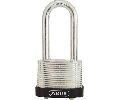 Abus 41HB-40-B-KA1-BLACK 1-47/64" Professional Laminated Padlock, 9/32" Diameter x 1-31/32" Clearance Shackle, KA1, Black Bumper