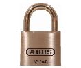 Abus 55MB-40B-KA-5401 1-1/2" Solid Brass Padlock, 1/4" Diameter x 27/32" Clearance Brass Shackle, KA 5401