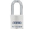 Abus 80TI-40HB40-C-KD Titalium Series Padlock, 1-37/64" Width, Security Level 6