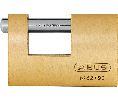 Abus 82-90 Solid Brass Padlock, 3-35/64" Width, Security Level 7