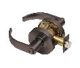 Dexter C1000-CSEC-C-613-KDC Cylindrical Lock, Classroom Security, Grade 1, 2-3/4" Backset, ANSI Strike, Curved Lever, Schlage C Keyway, Keyed Different, Oil Rubbed Bronze