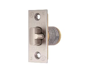 Dexter C2000-DL-630 Deadlatch, C2000 Series, 2-3/8" Backset, 1" x 2-1/4" Face, Satin Stainless Steel
