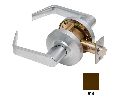 Dexter C2000-PASS-R-613 Cylindrical Lock, Passage, Grade 2, 2-3/4" Backset, ANSI Strike, Regular Lever, Oil Rubbed Bronze