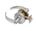 Dexter C2000-PRIV-C-626 Cylindrical Lock, Privacy, Grade 2, 2-3/4" Backset, ANSI Strike, Curved Lever, Satin Chrome