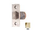 Dexter C2000-SL-605 Spring Latch, C2000 Series, 2-3/8" Backset, 1" x 2-1/4" Face, Bright Brass