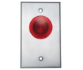 Camden CM-3030R Illuminated Mushroom Push Button, Single Gang Faceplate, Push/Pull, N/O SPST Maintained