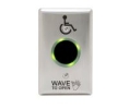 Camden CM-332-42S-SGLR SureWave Active Infrared Hands-Free Switch, With Hand Icon, 'Wave to Open' Text, and Wheelchair Symbol Logo