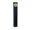 Camden CM-42-BSU-CLR Mounting Post for All-Active Switches, 42" High, Single Gang Switch Prep, Aluminum Finish