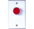 Camden CM-8120R Medium Duty Push Button Switch, Spring Return, N/O and N/C, DPST Momentary, Red