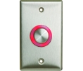 Camden CM-9600/1 Series Piezo Push Button, Single Gang, Blank Faceplate
