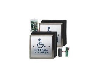 Camden CM-RFL46CB4F-SA 4-1/2" Square Push Plate