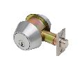 Dexter DB2000-DCT-626-KDC Deadbolt, Double Cylinder, Grade 2, 2-3/8" or 2-3/4" Adjustable Backset, Schlage C Keyway, Keyed Different, Satin Chrome
