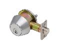 Dexter DB2000-SCT-626-KDC Deadbolt, Single Cylinder, Grade 2, 2-3/8" or 2-3/4" Adjustable Backset, Schlage C Keyway, Keyed Different, Satin Chrome
