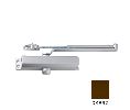 Dexter DCR8000-STD-LESS-RW-PA-DB Door Closer, Tri-Packed (Regular, Parallel or Top Jamb Mounted), Non-Hold Open, Adjustable Size 1-4, Residential Duty, Less Cover, Dark Bronze
