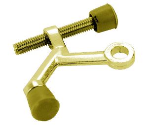 Don-Jo 1500 605 Polished Brass Hinge Pin Door Stop 