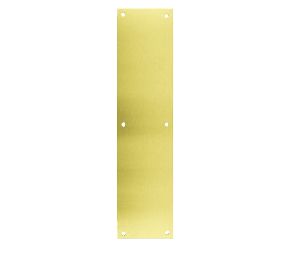Don-Jo 71 605 Polished Brass Push Plate