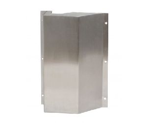 Don-Jo 83 630 Satin Stainless Steel Vertical Rod Protector