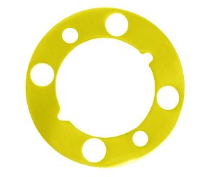 Don-Jo AR-335 605 Polished Brass Hole Filler Plate
