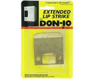 Don-Jo EL-175 619 Dull Nickel Plate Extended Lip Strike