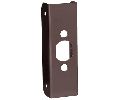 Don-Jo 10-10B-FE Door Reinforcer, 4 1/2 in. x 1 in. Bronze, 1 3/8 in. Door Thickness, Oil Rubbed Bronze