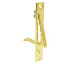 Don-Jo 106-605 1-1/4" x 6" Edge Pull - Bright Brass Finish