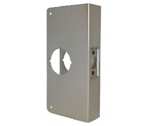 Don-Jo 12-CW S Satin Stainless Steel Wrap-Around Plate