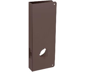 Don-Jo 14-2-10B-CW Wrap Around Plate, 22 Ga. Steel, 5 in. x 14 in., Oil Rubbed Bronze