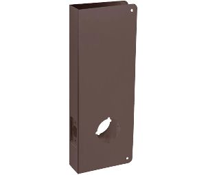 Don-Jo 14-10B-CW Wrap Around Plate, 22 Ga. Steel, 5 in. x 14 in., Oil Rubbed Bronze
